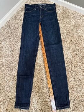 American Eagle Outfitters Dark Indigo Skinny Jeans